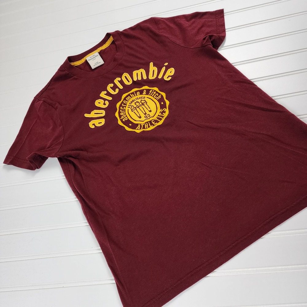 Abercrombie Kids Short Sleeve Size Large or Size 14 Athletic‎ Crew Neck T Shirt